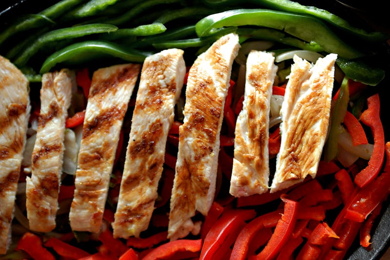 Veggie Fajita Bowl at Taco Time